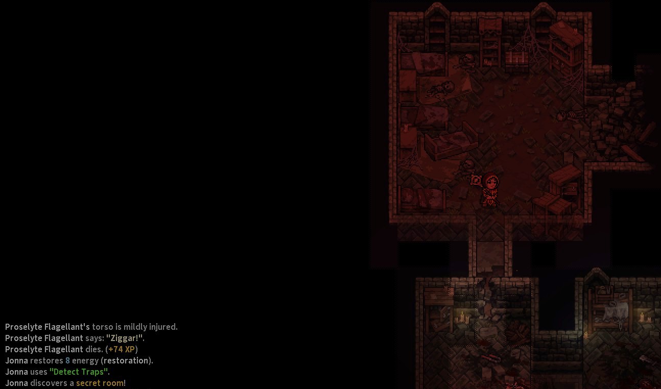 Secret room in the Catacombs