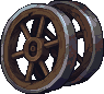 Set of Sturdy Wheels
